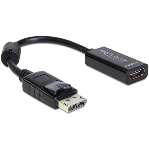 DeLock Adapter Displayport 1.1 male > HDMI female Passive Black