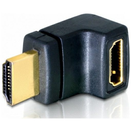 DeLock Adapter HDMI male > HDMI female 90° up