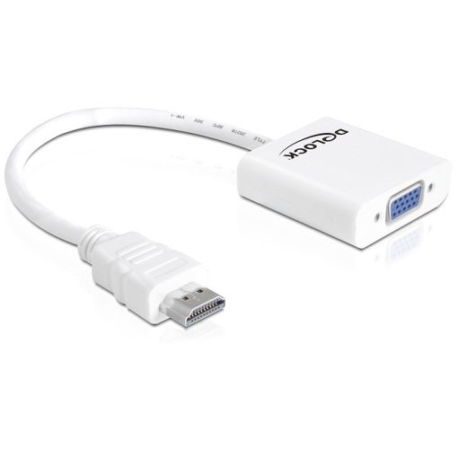 DeLock Adapter HDMI-A male > VGA female White