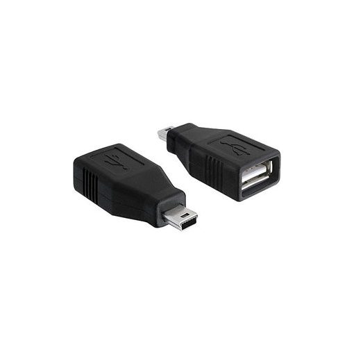 DeLock Adapter USB 2.0-A female > mini USB male