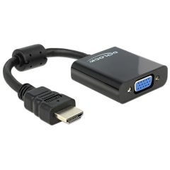 DeLock Adapter HDMI-A male > VGA female Black