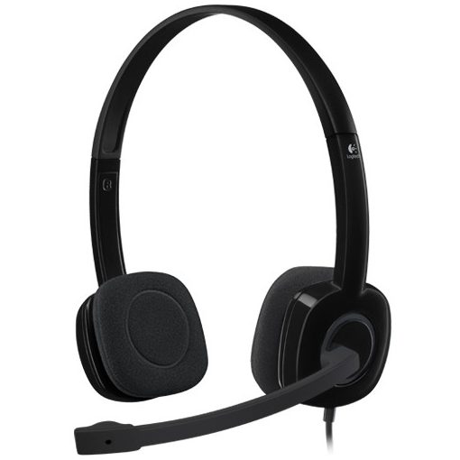 Logitech H151 Headset Black