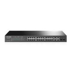   TP-Link TL-SL2428P 24-Port 10/100Mbps + 4-Port Gigabit Smart PoE+ Switch