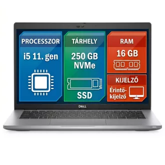 Dell Latitude 5420 üzleti laptop i5 processzorral és 100% sRGB színpontos Full HD kijelzővel