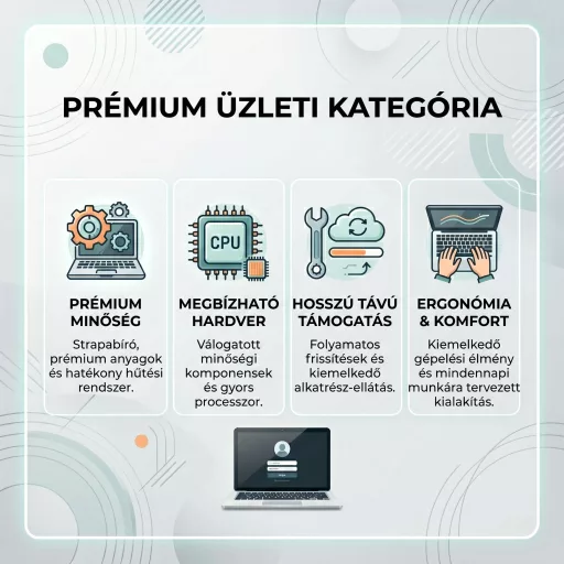 Dell Latitude 5420 üzleti laptop 11. generációs i5 processzorral és 14 colos Full HD kijelzővel